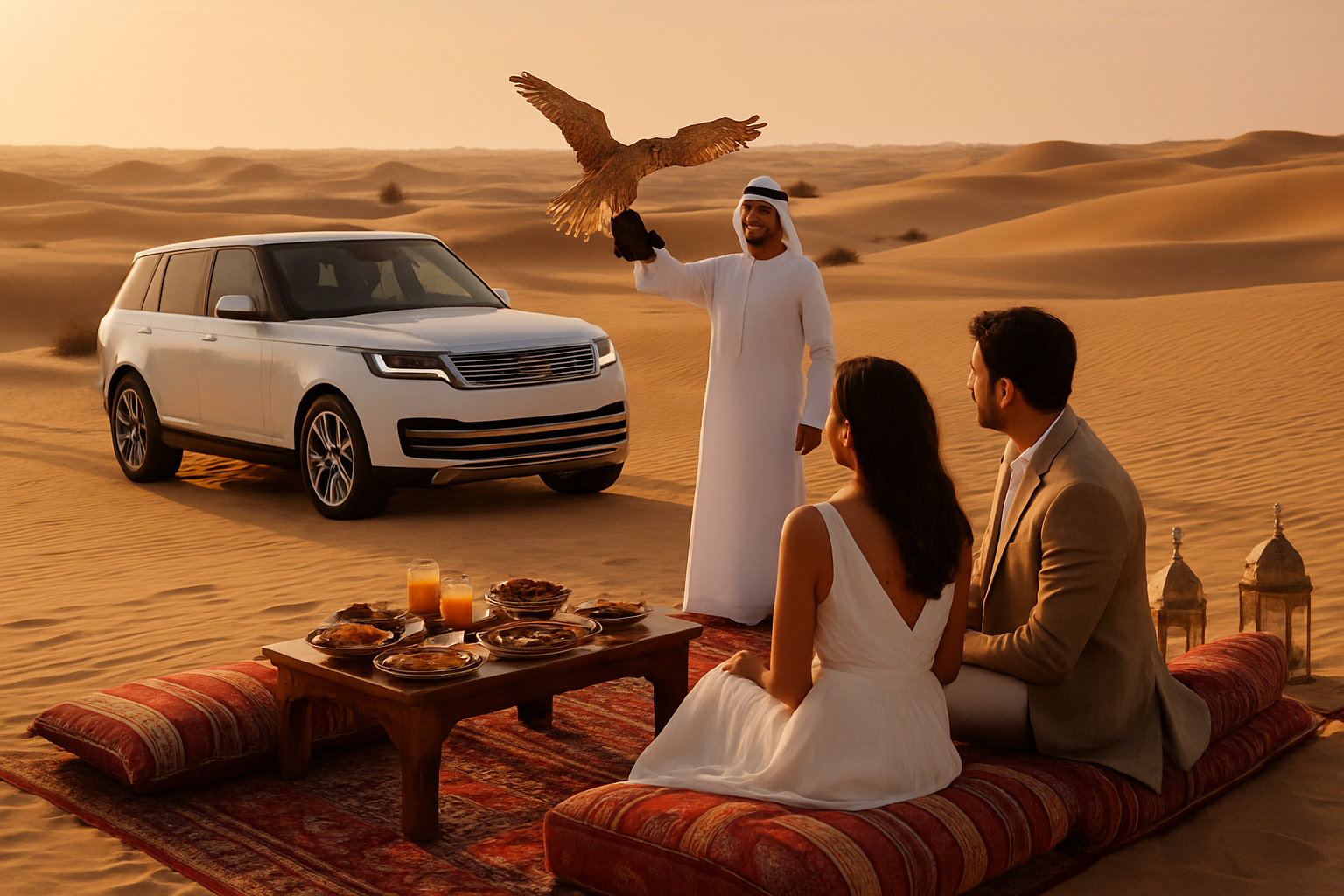 Luxury desert safari experience in Dubai